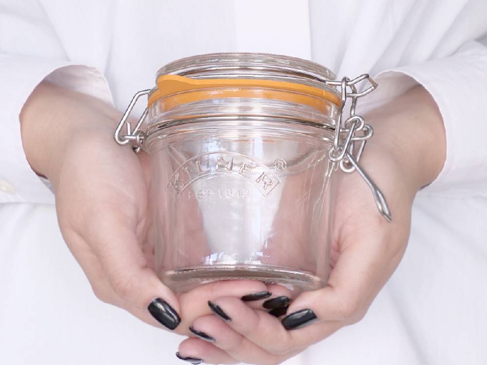＜KILNER/キルナー＞ ROUND CLIPTOP JAR