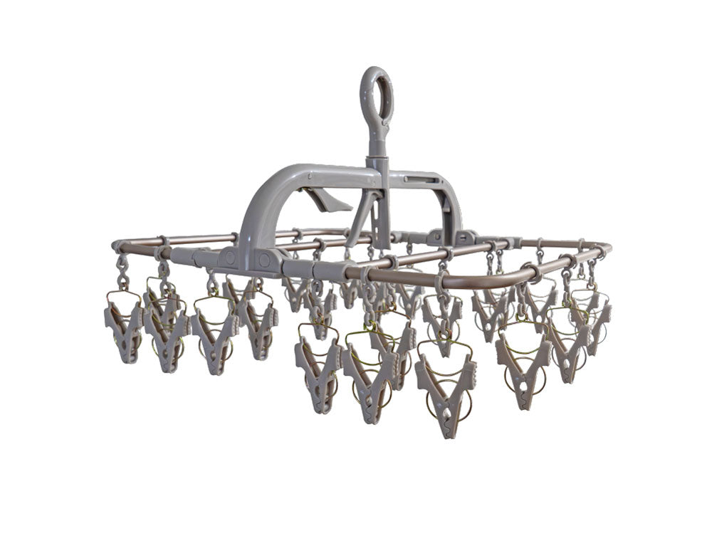 ＜FUJIEI/フジエイ＞秒速取り込みアルミハンガー