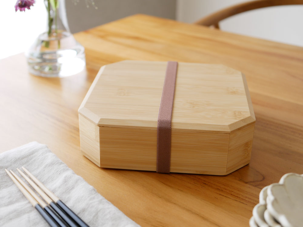 ＜若兆＞食洗機対応 竹のお重箱