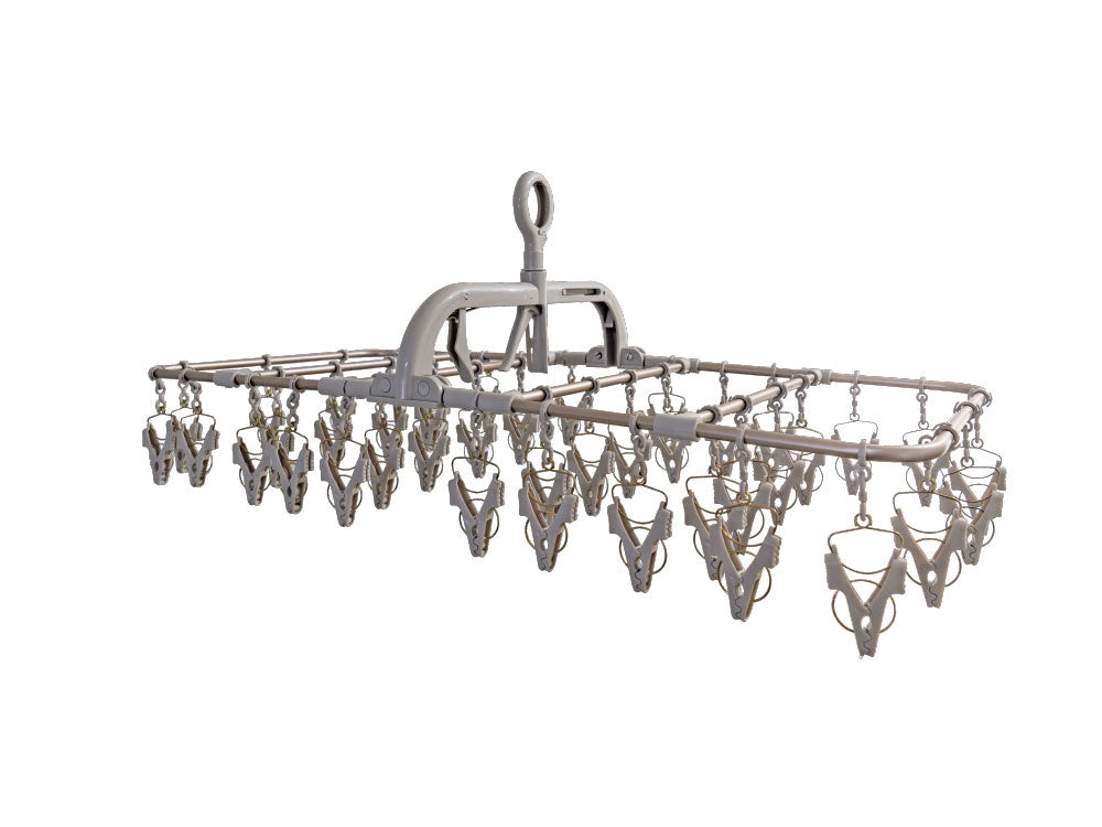 ＜FUJIEI/フジエイ＞秒速取り込みアルミハンガー