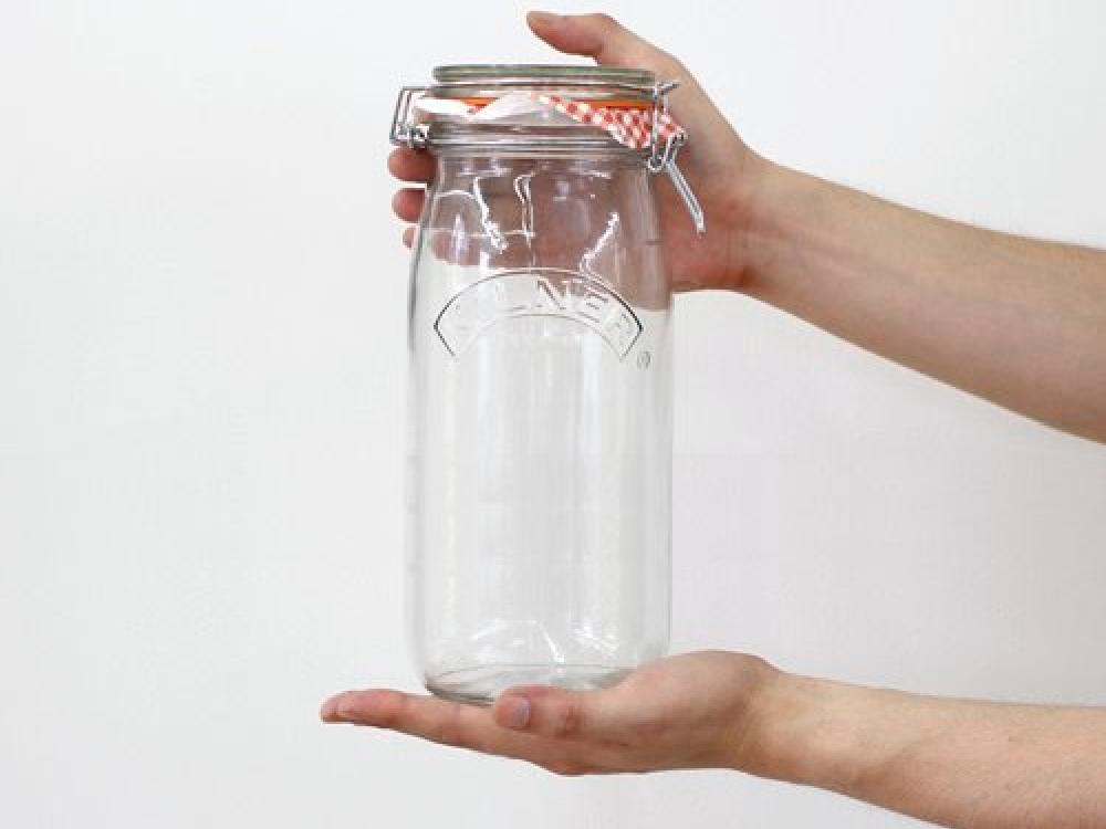 ＜KILNER/キルナー＞ ROUND CLIPTOP JAR