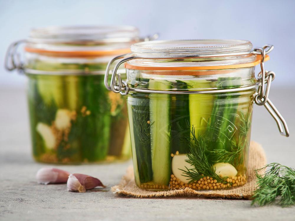 ＜KILNER/キルナー＞ ROUND CLIPTOP JAR