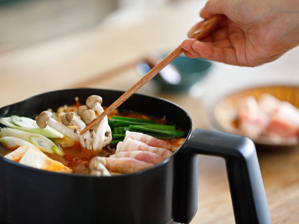 ＜siroca/シロカ＞おりょうりケトル ちょいなべ SK-M154