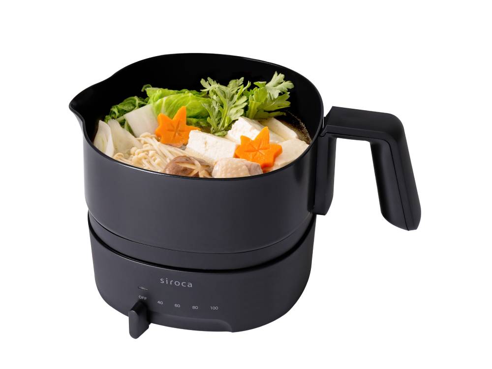 ＜siroca/シロカ＞おりょうりケトル ちょいなべ SK-M154