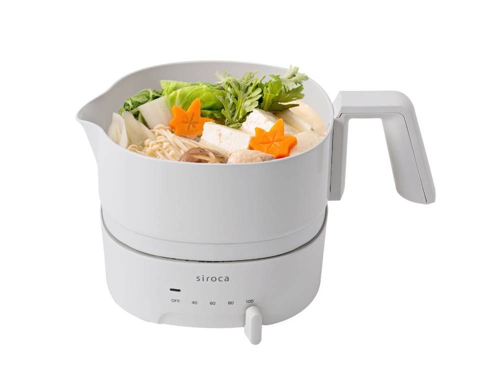 ＜siroca/シロカ＞おりょうりケトル ちょいなべ SK-M154