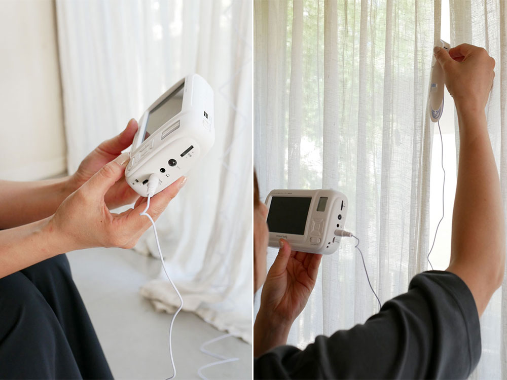 ＜innowa/イノワ＞3WAY電源ポータブルテレビ・ラジオ ホワイト