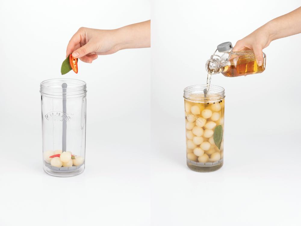 ＜KILNER/キルナー＞PICKLE JAR WITH LIFTER