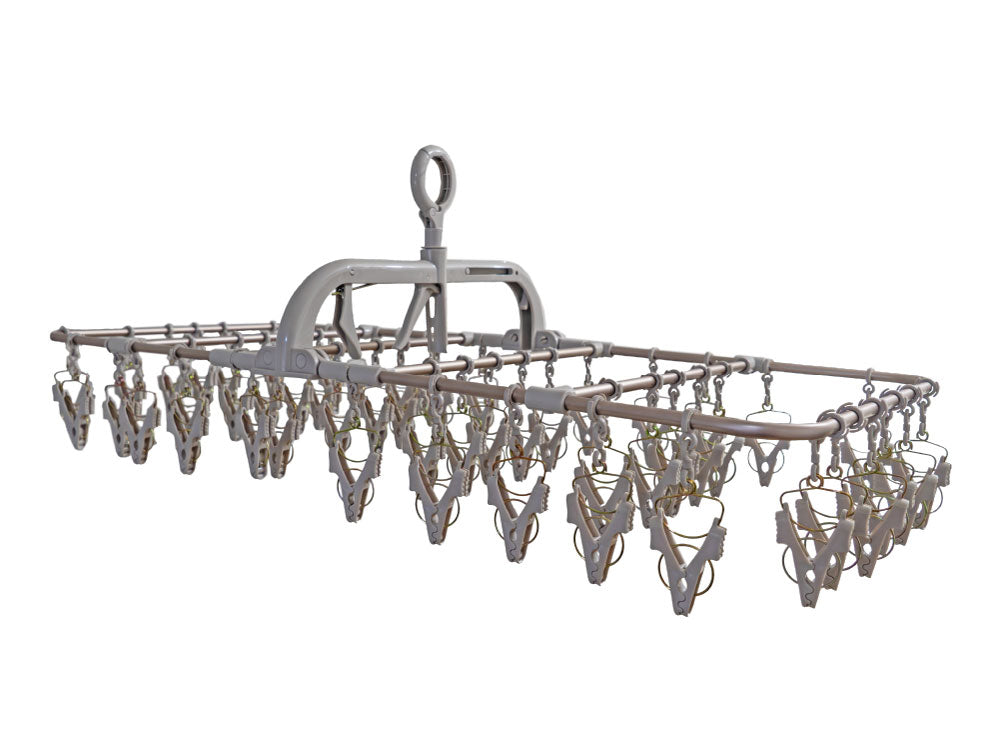 ＜FUJIEI/フジエイ＞秒速取り込みアルミハンガー