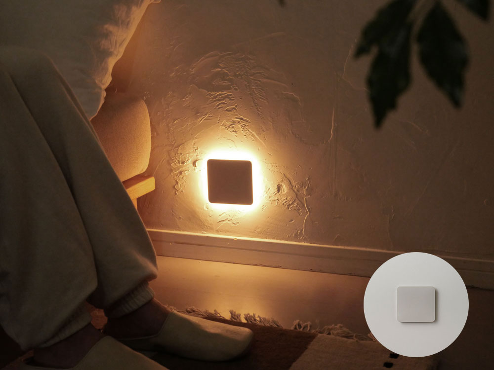 充電式センサーライト「かげあかり」