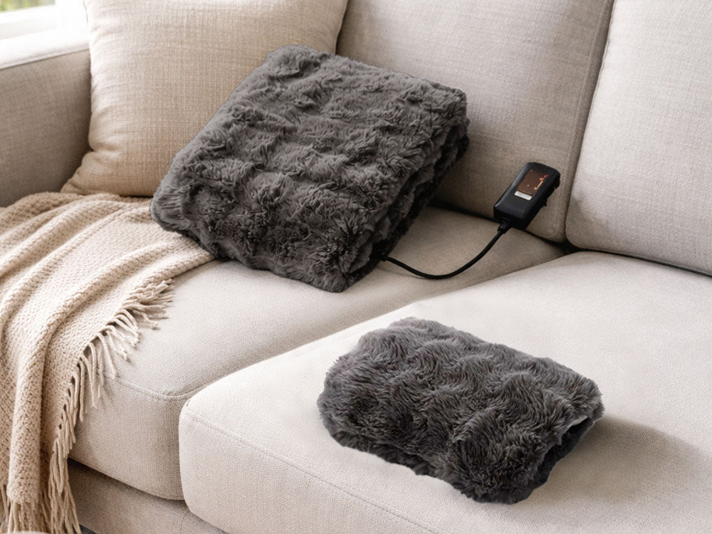 QUADS/クワッズ＞ずっと触れたくなる掛敷両用電気毛布 toron（トロン