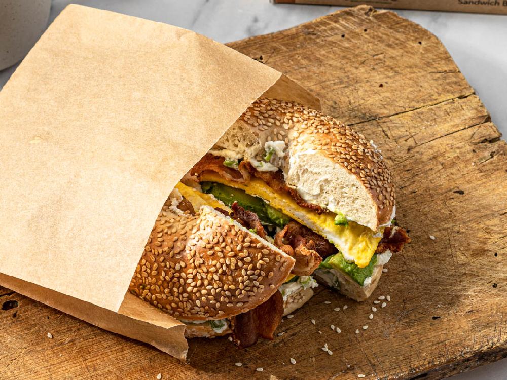 ＜if you care/イフユーケア＞FSC＆コンポスト認証　無漂白スナック＆サンドイッチバッグ（48枚入り)