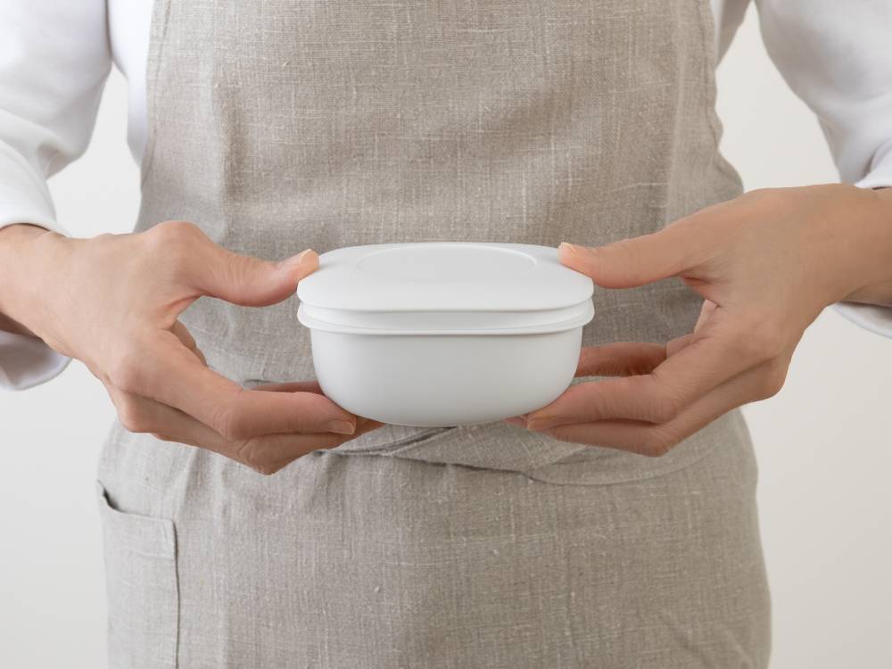 ＜like-it/ライクイット＞蒸気であたためる冷凍ごはん容器