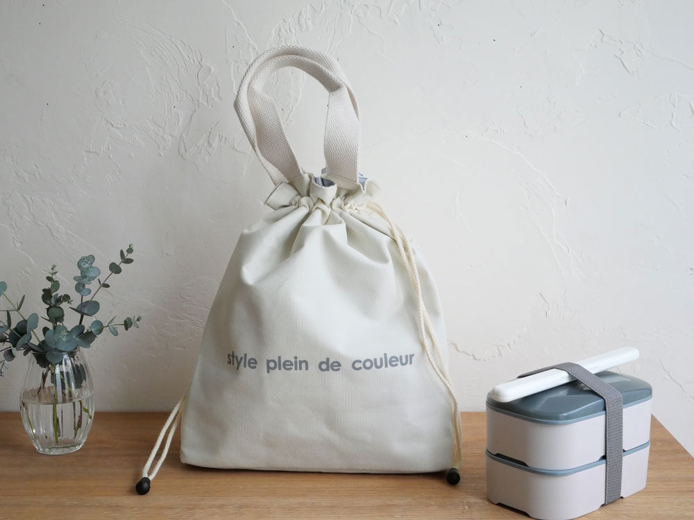 ＜style plein de couleur/スタイルプレンドゥクルール＞保温保冷ランチ巾着バッグ