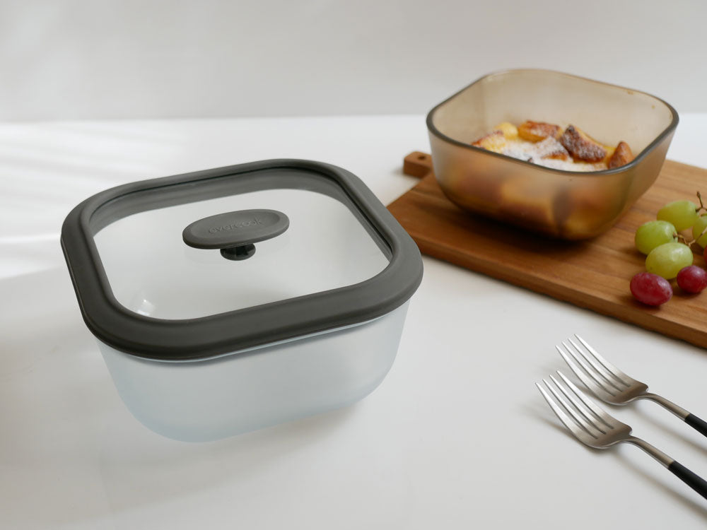 ＜evercook＞ガラス電子レンジ調理器