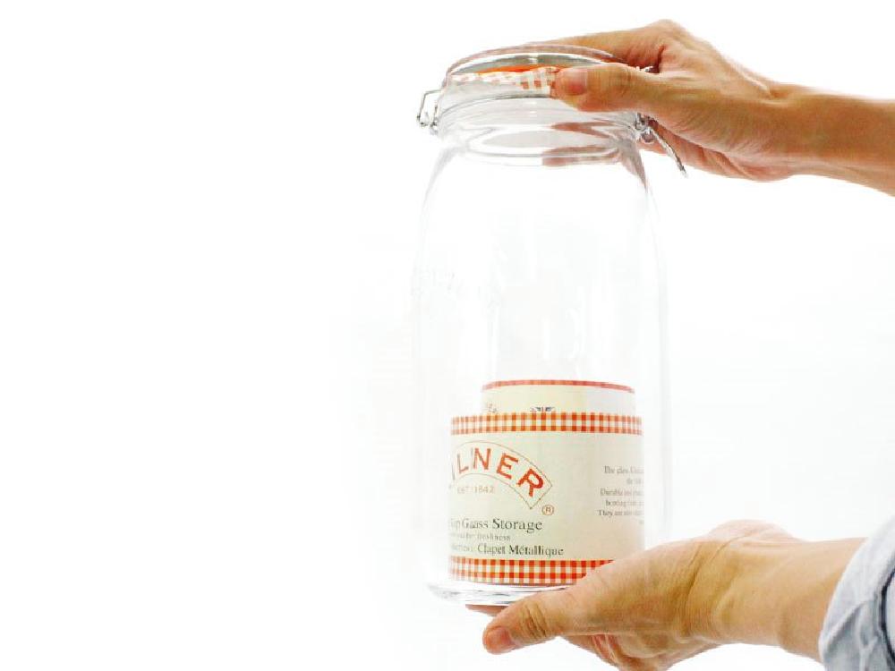 ＜KILNER/キルナー＞ ROUND CLIPTOP JAR