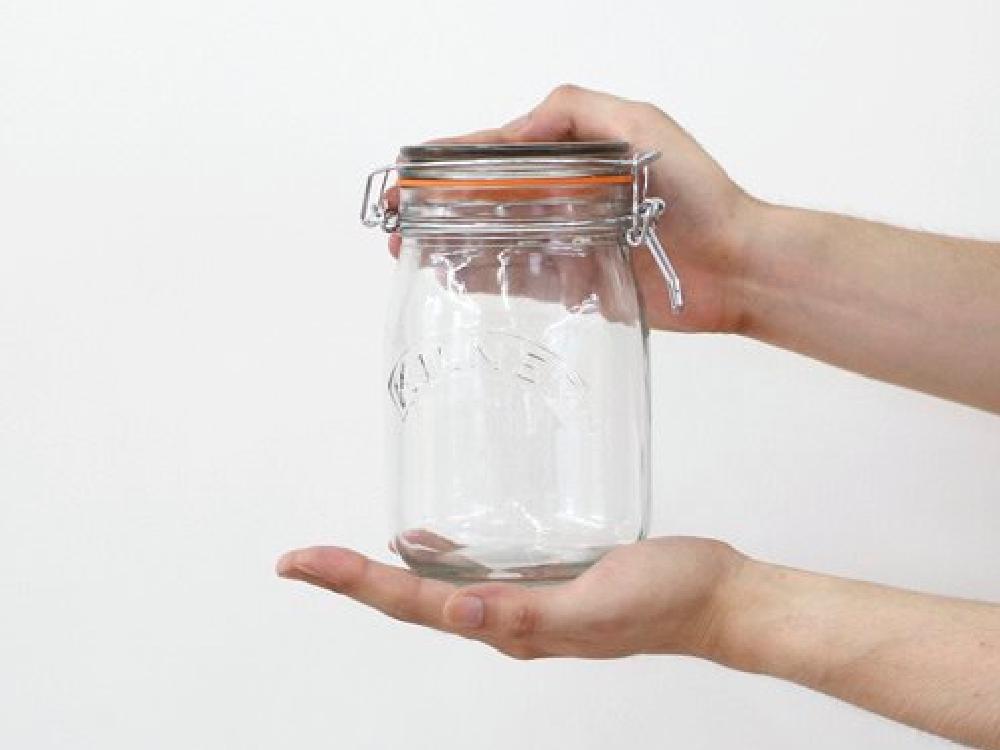 ＜KILNER/キルナー＞ ROUND CLIPTOP JAR
