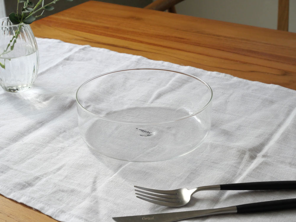 ＜adepeche/アデペシュ＞ガラスの器　noon collection