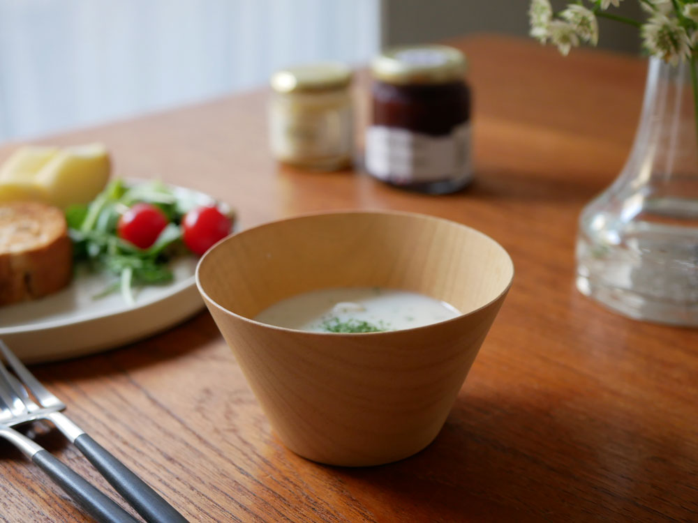 ＜木の器＞食洗機対応 天然木のマルチボール