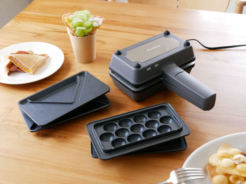 ＜Vitantonio/ビタントニオ＞エッグワッフル＆ホットサンドベーカー