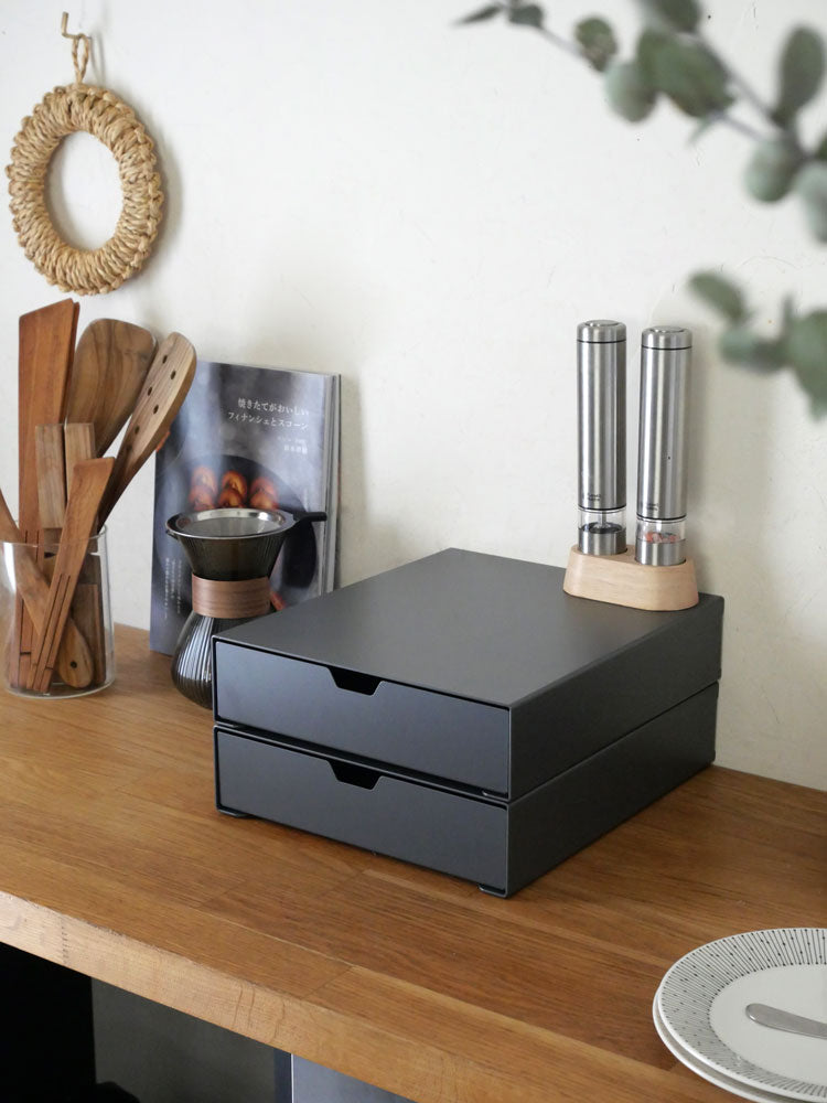 スチール製キッチン家電下収納ラック