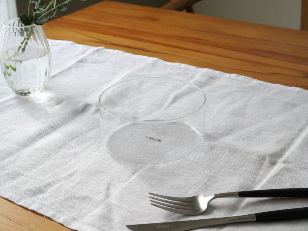 ＜adepeche/アデペシュ＞ガラスの器　noon collection