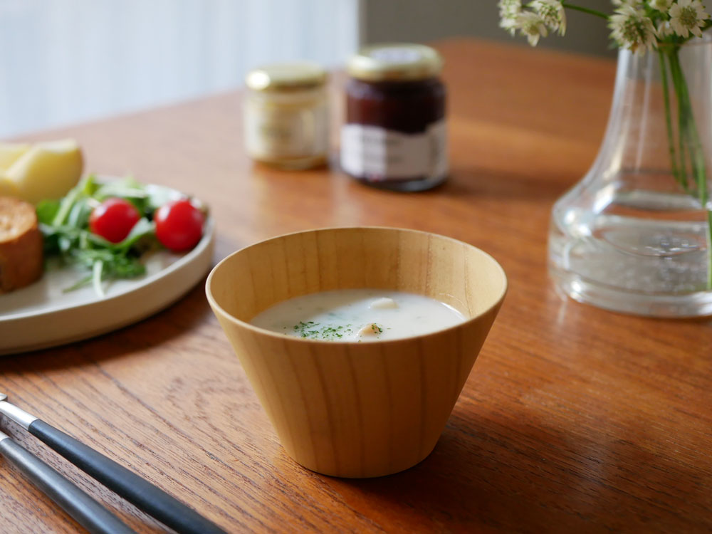 ＜木の器＞食洗機対応 天然木のマルチボール