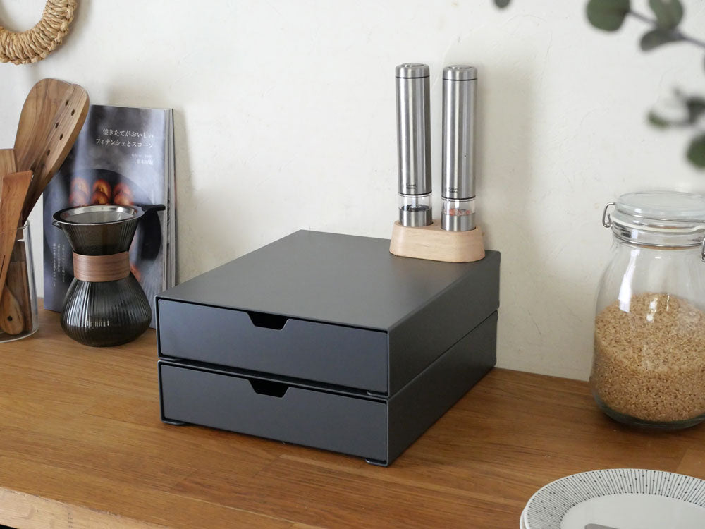 スチール製キッチン家電下収納ラック