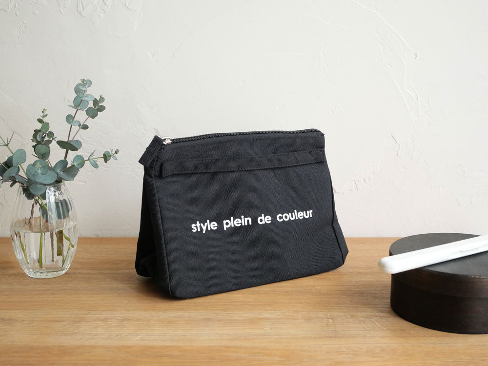 ＜style plein de couleur/スタイルプレンドゥクルール＞スクエアおにぎりポーチ・スクエアポーチ　