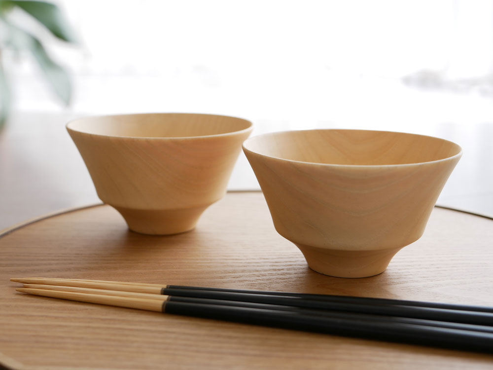 食洗機対応 天然木の汁椀