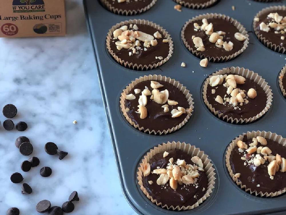 ＜if you care/イフユーケア＞FSC＆コンポスト認証 ラージベイキングカップ（60枚入り)・ ミニベイキングカップ（90枚入り)