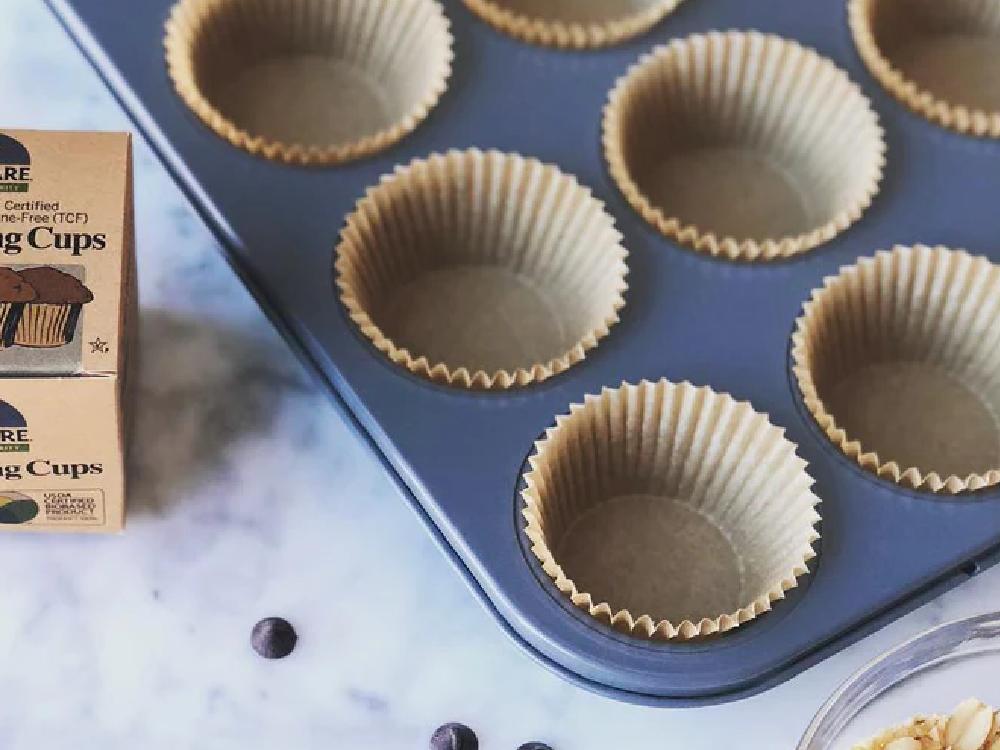 ＜if you care/イフユーケア＞FSC＆コンポスト認証 ラージベイキングカップ（60枚入り)・ ミニベイキングカップ（90枚入り)