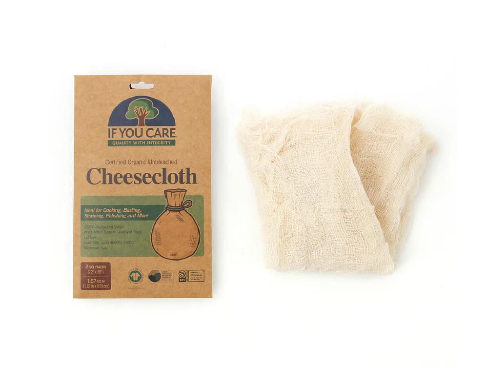 ＜if you care/イフユーケア＞GOTS認証＆USDAバイオベース認証 オーガニックコットン100％チーズクロス(こし布）