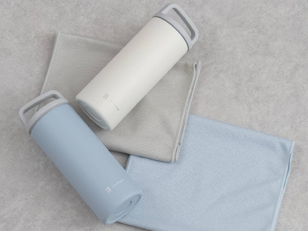 氷タオルで瞬時に冷却×長時間キープ ヒヤシーナ