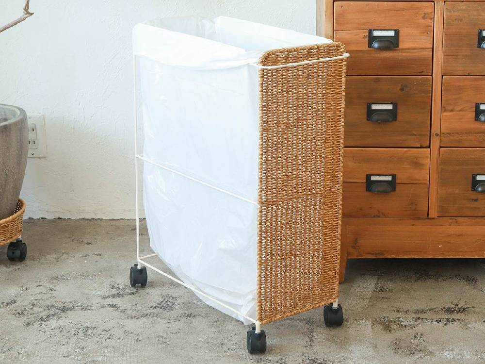 ＜Creer/クレエ＞ユティルナイール キャスター付きダストワゴン