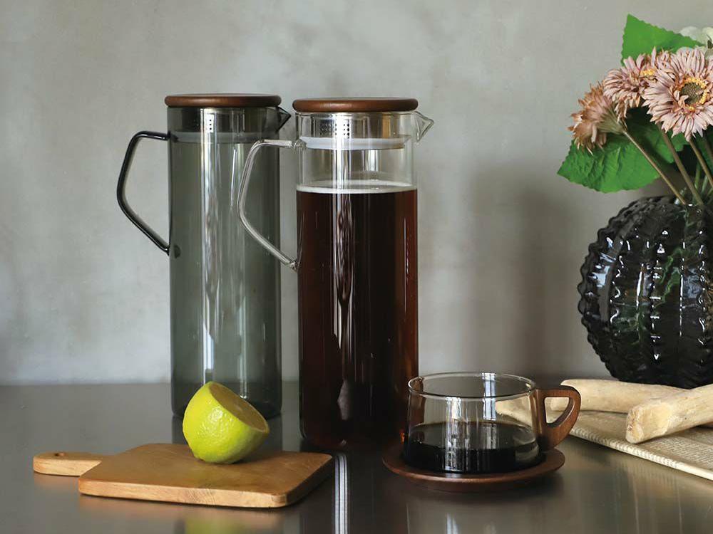 ＜adepeche/アデペシュ＞ガラスのジャグ　noon collection