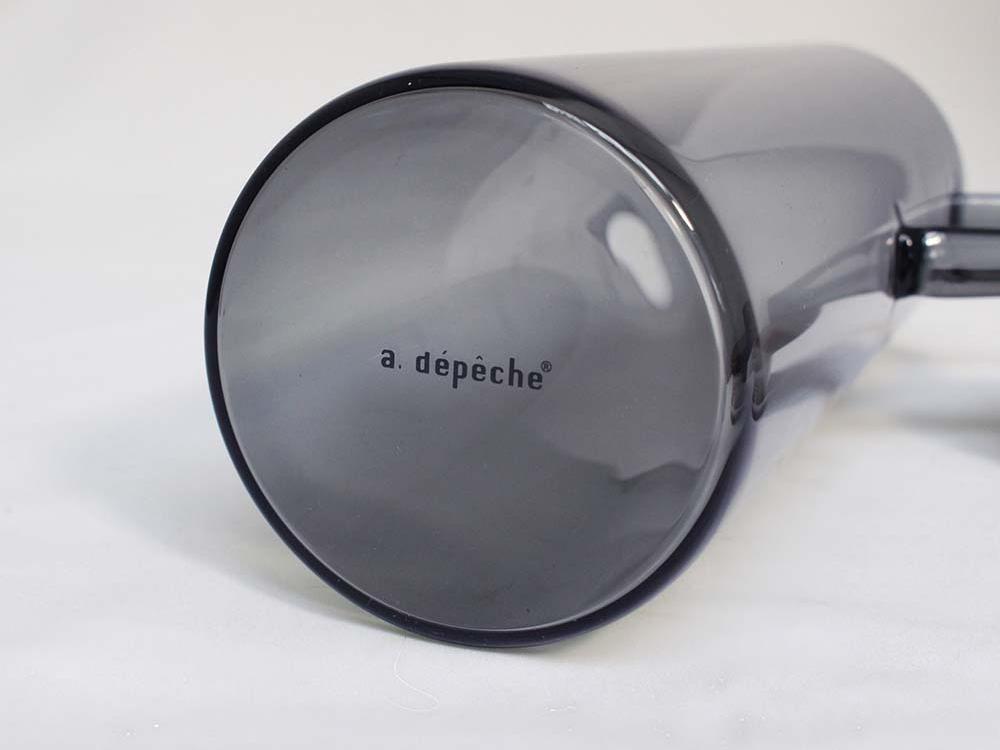＜adepeche/アデペシュ＞ガラスのジャグ　noon collection