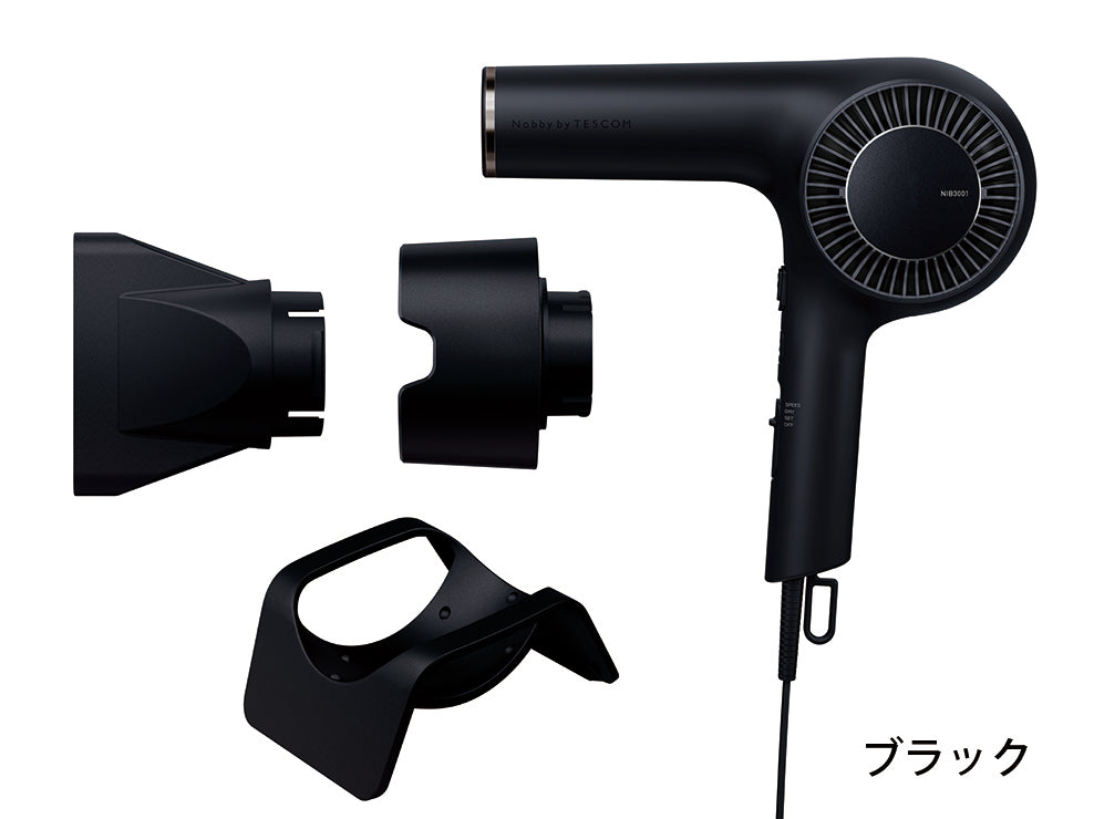 テスコム電機Nobby by TESCOM NIB3001(K) BLACK - ヘアドライヤー