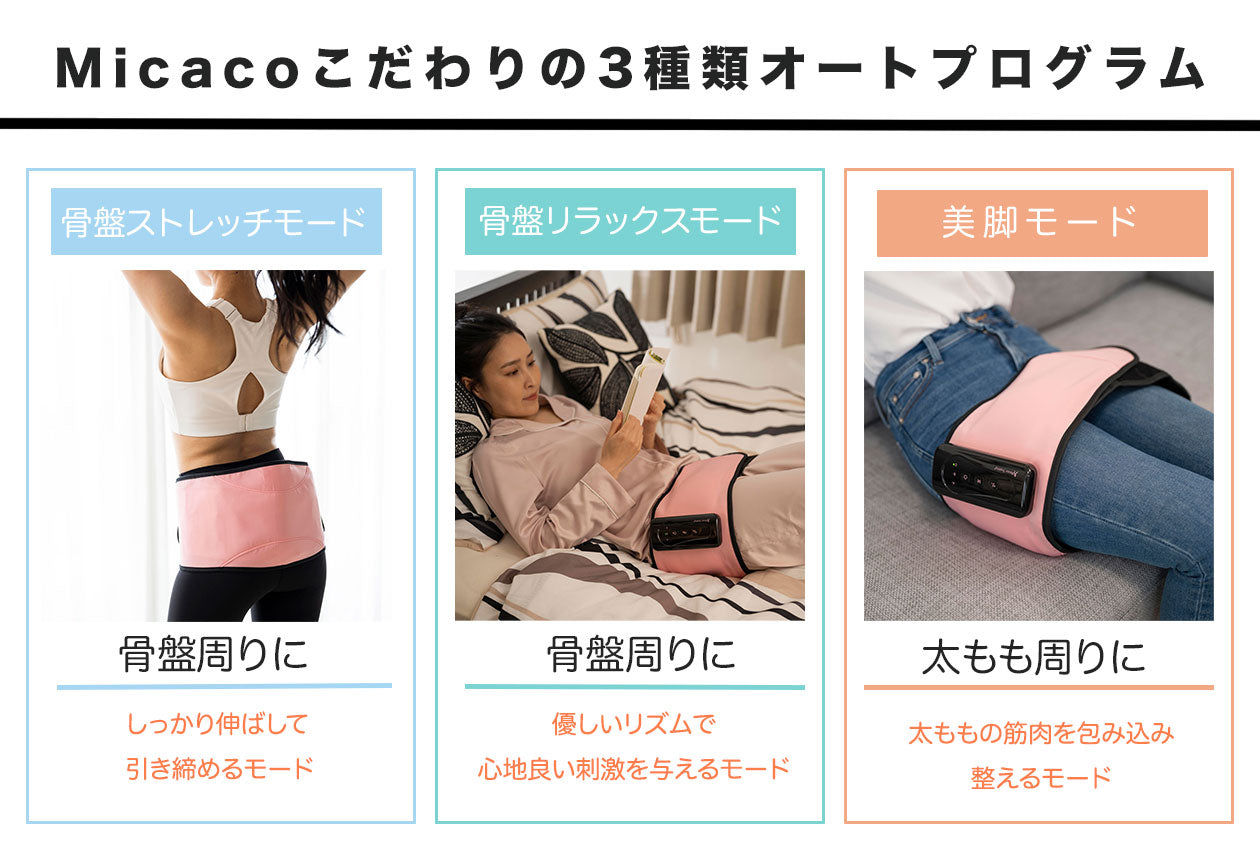 骨盤ストレッチエアーベルト ■